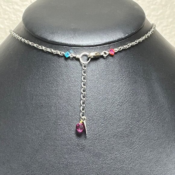 Firefly La Dolce Vita Necklace With Swarovski Crystals & Czech Glass Beads Multi - Picture 8 of 11